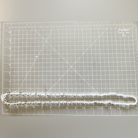 Vintage Deco Crystal Clear Necklace - Picture 14 of 17